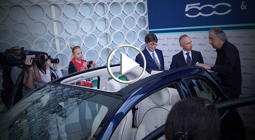 Fiat 500 mette le ruote a Riva