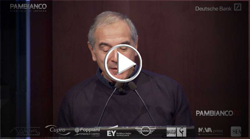 “Innovazione e velocità ” – Intervento Carlo Capasa