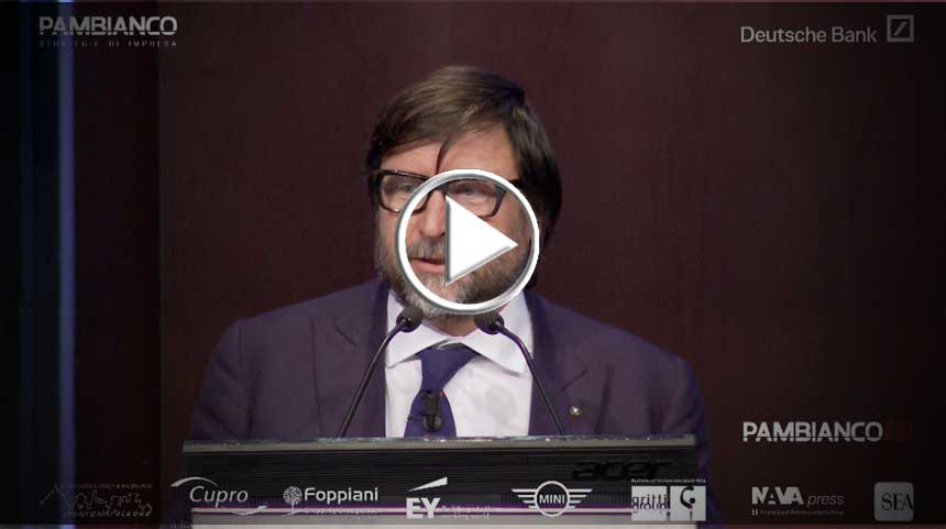 “Innovazione e velocità ” – Intervento Claudio Marenzi