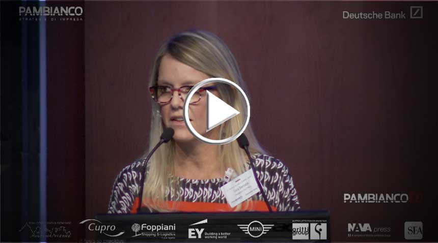 “Innovazione e velocità ” – Intervento Sara Bernabè