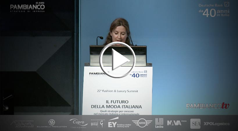 “Il futuro della moda italiana” – Francesca di Pasquantonio
