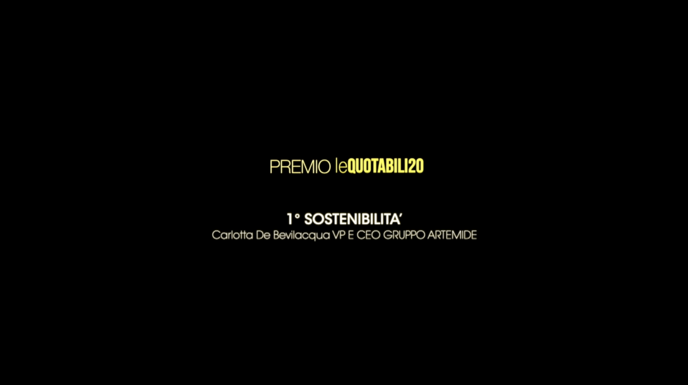 1°Sostenibilità – Carlotta De Bevilacqua