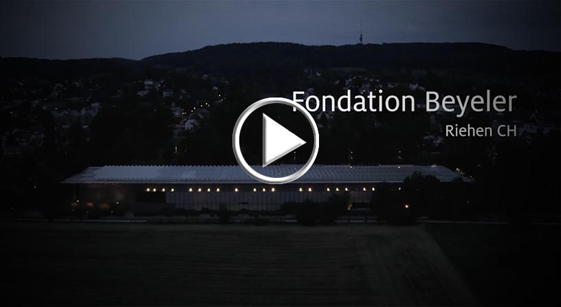 Zumtobel illumina Fondation Beyeler con una soluzione personalizzata