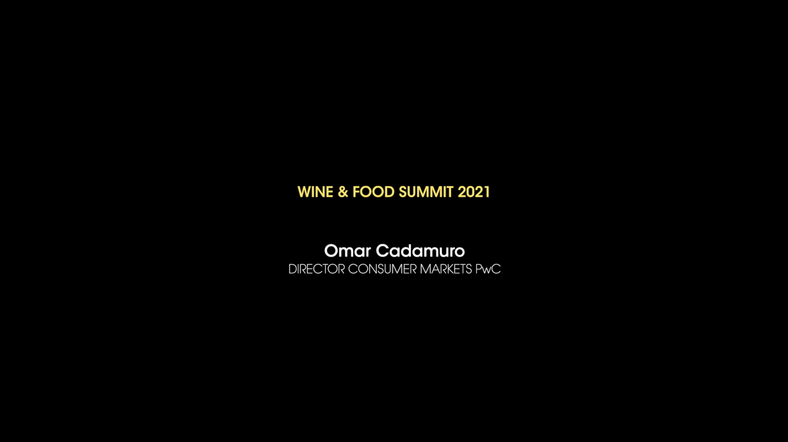 I settori del wine&food e la sfida della ripresa – Omar Cadamuro