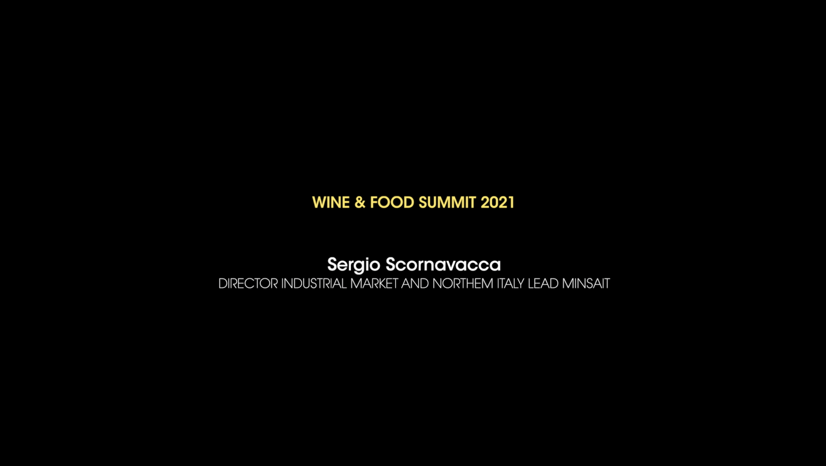 I settori del wine&food e la sfida della ripresa – Sergio Scornavacca
