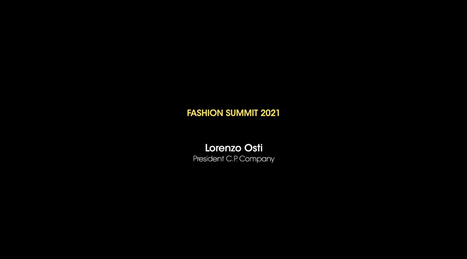 La fashion Industry e i nuovi paradigmi – Lorenzo Osti