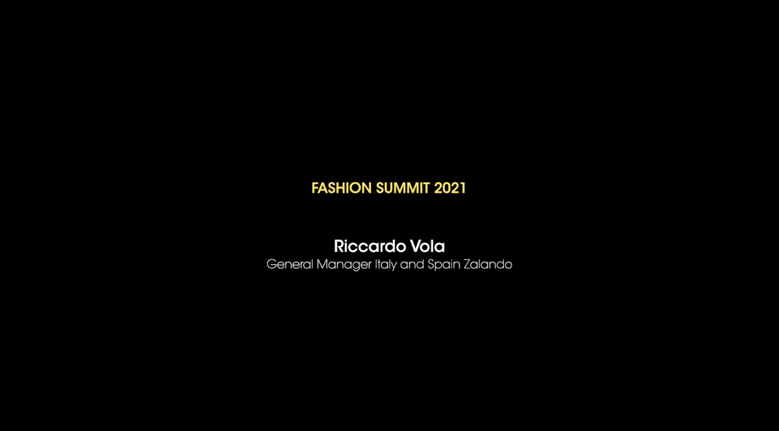 La fashion Industry e i nuovi paradigmi – Riccardo Vola