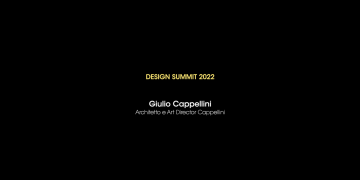 Il futuro del design italiano nel nuovo panorama competitivo –  Giulio Cappellini 